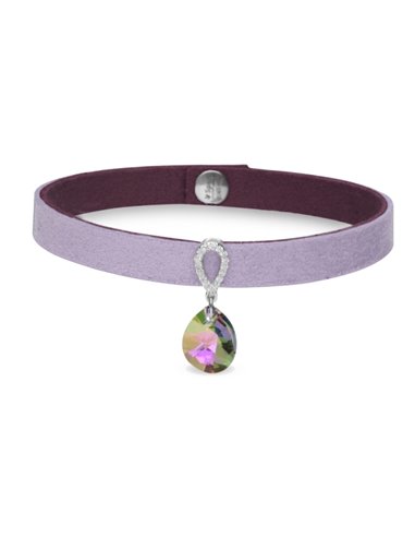 Pear Drop Bracelet Lilac