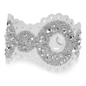 Bracelet Rock Bubbles White