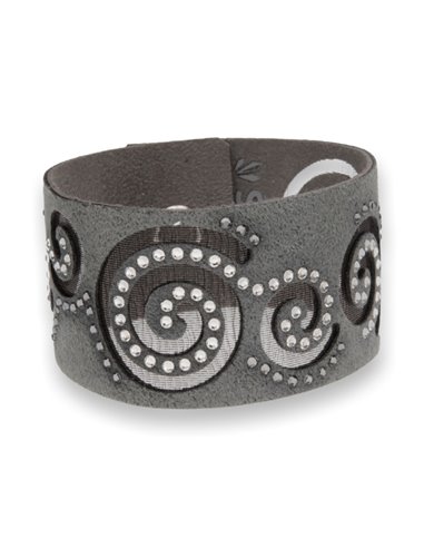 Spiral Bracelet Grey