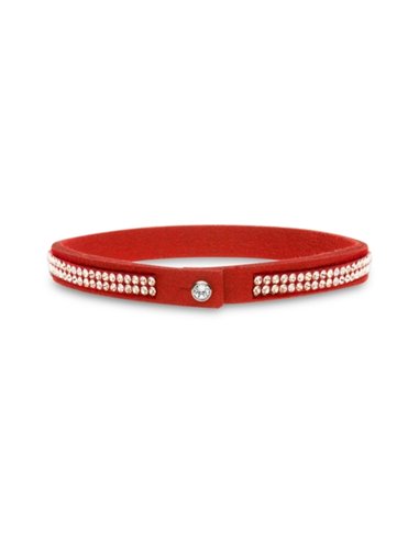 Tennis Doble Bracelet Red Crystal