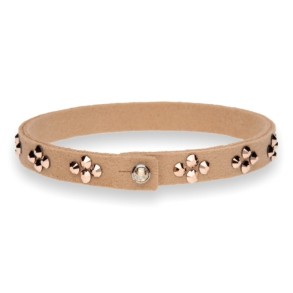 Karo Tennis Bracelet Rose Gold