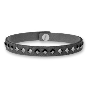 Mosaic Tennis Bracelet Grey