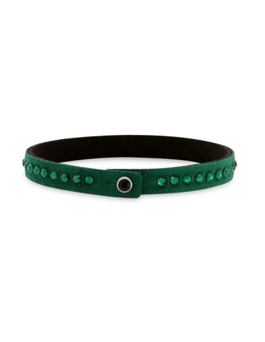 Tennis Solo Bracelet Emerald