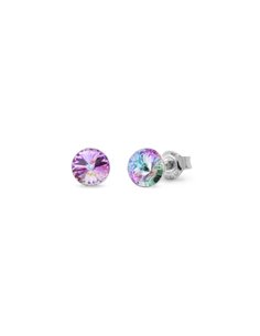 Boucles d'Oreilles Small Candy Studs Vitrail Light