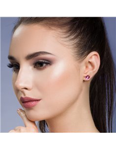 Sweet Candy Studs Light Rose 2