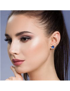 Sweet Candy Studs Sapphire 2