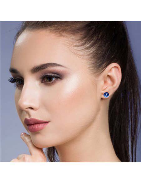 Sweet Candy Studs Sapphire