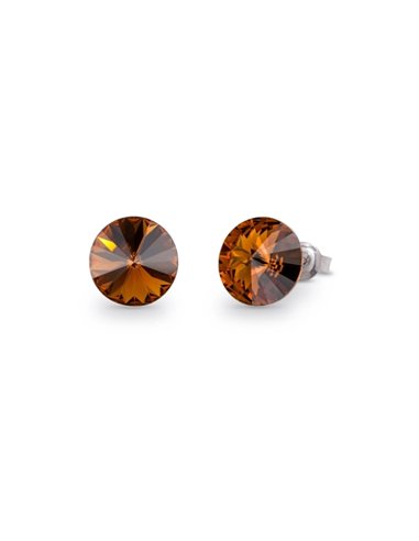 Boucles d'Oreilles Candy Studs Smoked Topaz