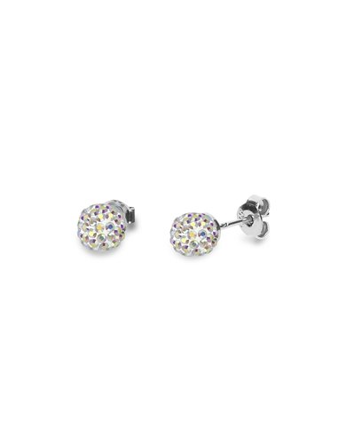 Boucles d'Oreilles Paveball Studs Aurore Boreale