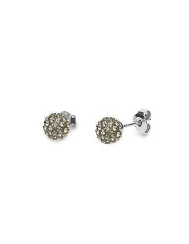 Boucles d'Oreilles Paveball Studs Black Diamond