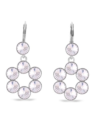 Boucles d'Oreilles Uva Medium Crystal