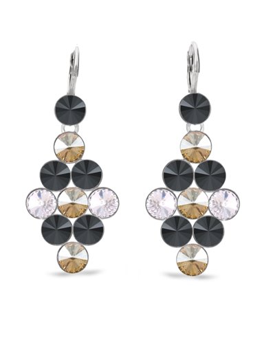 Boucles d'Oreilles Uva Large Jet