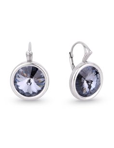 Boucles d'Oreilles Bonbon Silver Night