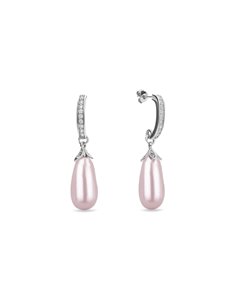 Boucles d'Oreilles Charm Rosaline Pearl