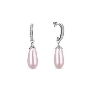 Charm Earrings Rosaline Pearl