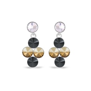 Uva Small Studs Jet