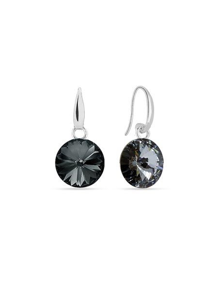 Candy Earrings Silver Night