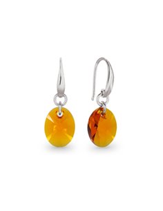Boucles d'Oreilles Ribes Tangerine