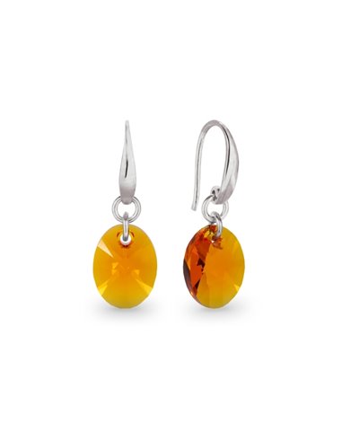 Boucles d'Oreilles Ribes Tangerine
