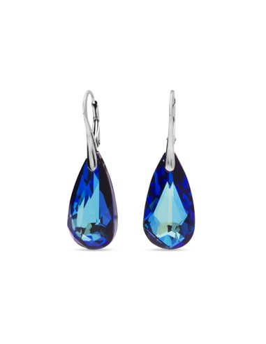 Boucles d'Oreilles Teardrop Bermuda Blue