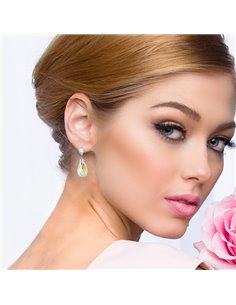 Dainty Drop Earrings Aurore Boreale 2