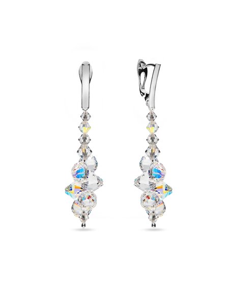 Boucles d'Oreilles Bicone Aurore Boreale