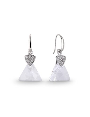Triangolo Earrings Crystal