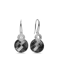 Luna Bellus Earrings Silver Night