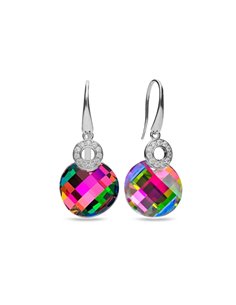 Boucles d'Oreilles Luna Bellus Vitrail Medium