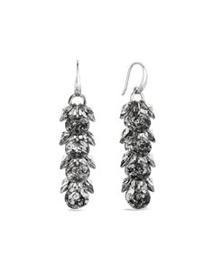 Boucles d'Oreilles Frou Frou Black Patina