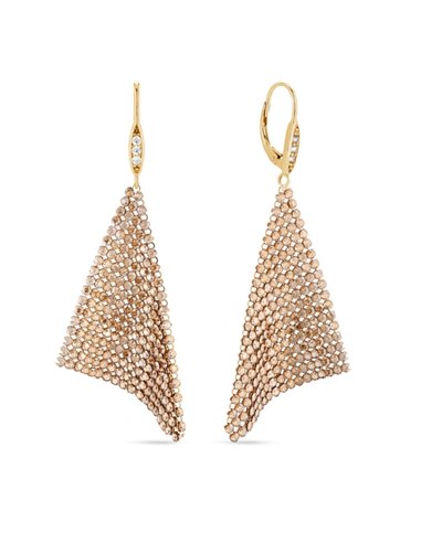 Boucles d'Oreilles Elegance Golden Shadow