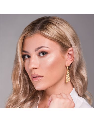 Boucles d'Oreilles Elegance Golden Shadow