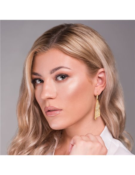 Boucles d'Oreilles Elegance Golden Shadow