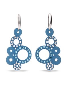 Bubbles Earrings Blue