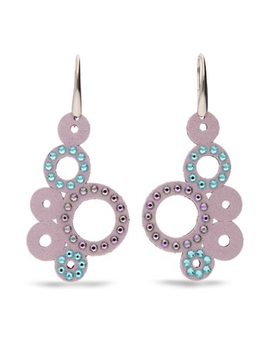 Bubbles Earrings Lilac