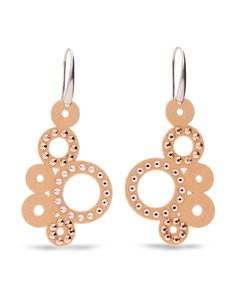 Bubbles Earrings Flesh-toned