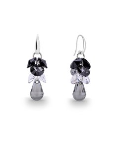 Boucles d'Oreilles Droplet Dives Black Diamond