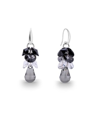 Boucles d'Oreilles Droplet Dives Black Diamond
