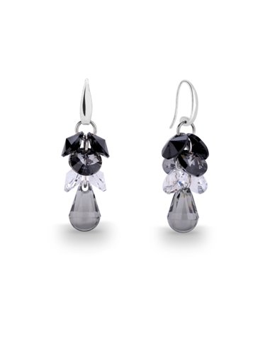 Droplet Dives Earrings Black Diamond