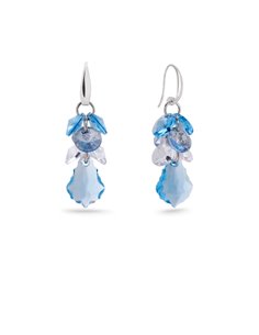 Baroque Dives Earrings Aquamarine