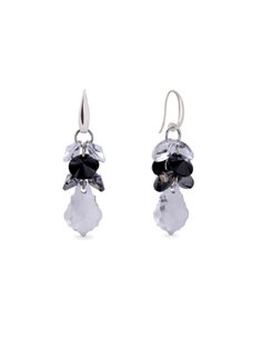 Baroque Dives Earrings Crystal