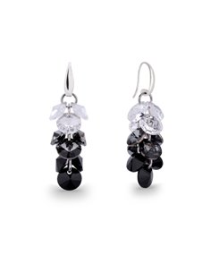 Dives Earrings Silver Night