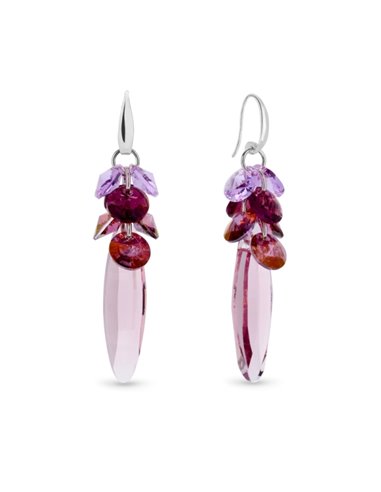 Pinea Earrings Light Amethyst