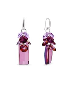 Boucles d'Oreilles Neka Dives Lilac Shadow