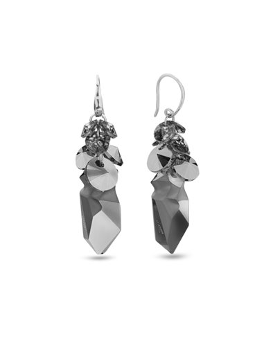 Kaputt Earrings Light Chrome