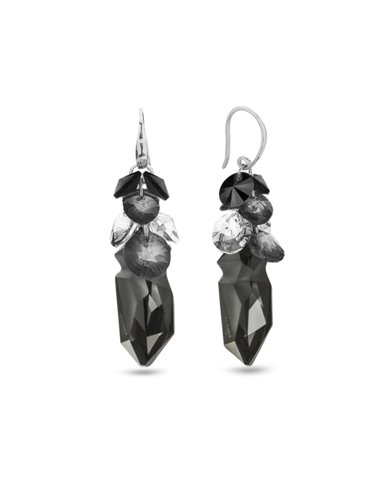 Boucles d'Oreilles Kaputt Silver Night