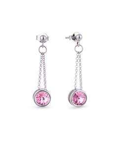 Boucles d'Oreilles Tiny Bonbon Light Rose