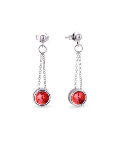 Tiny Bonbon Earrings Padparadscha
