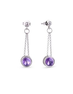 Boucles d'Oreilles Tiny Bonbon Violet