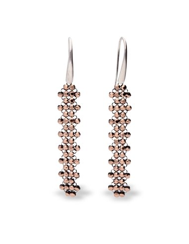 Sharp Earrings Rose Gold